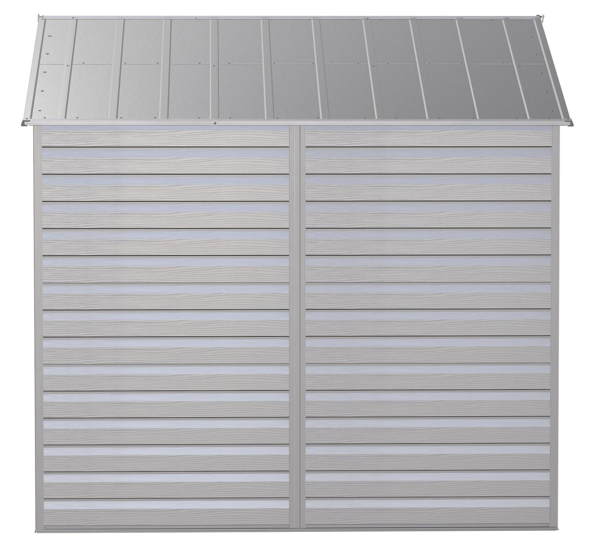 Select Galvanized Steel Storage Shed, Flute Grey, 8-ft x 8-ft M7V7 - product image 8