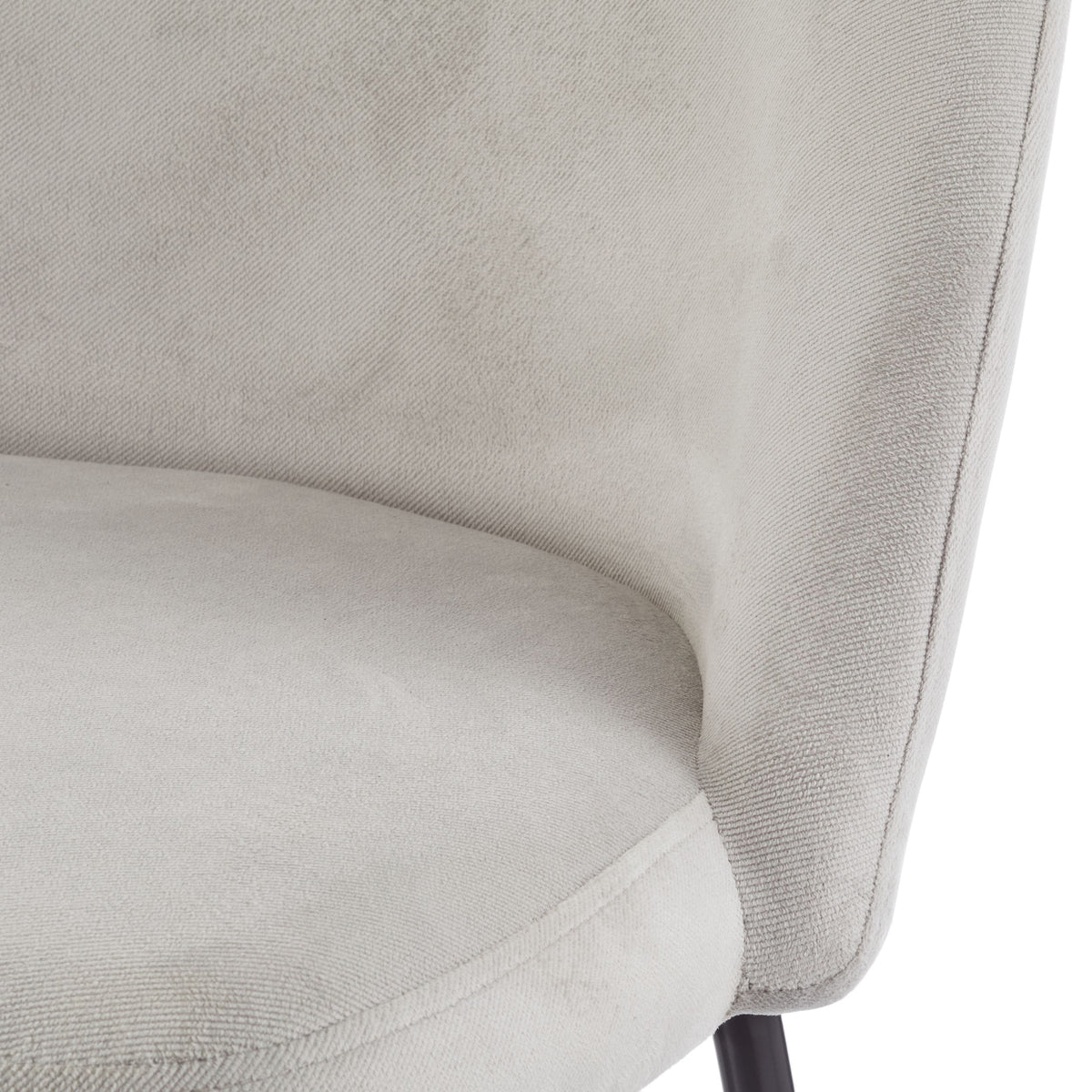 Koen Bar Elegant Counter Stool with Footrest, Grey J6Q2 - product image 4