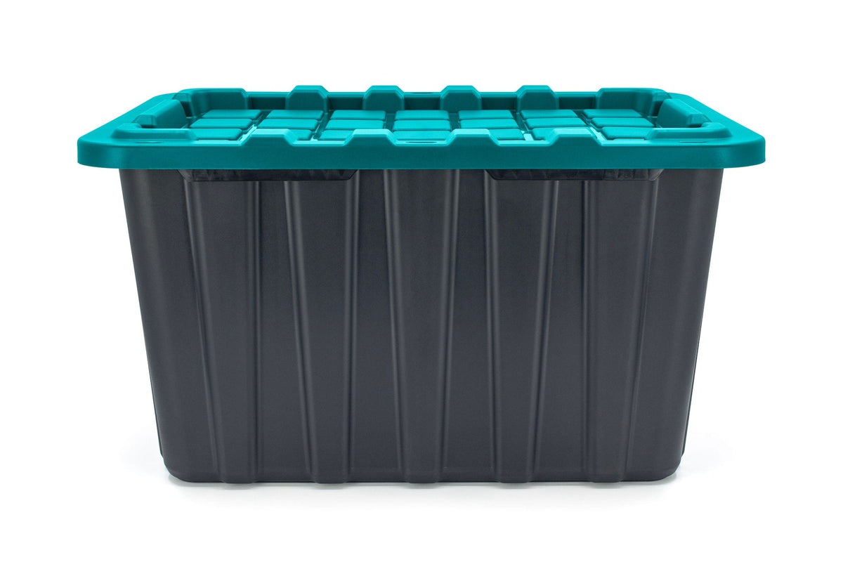 Heavy-Duty Storage Tote, 102-L, Teal A2T8 - product image 2