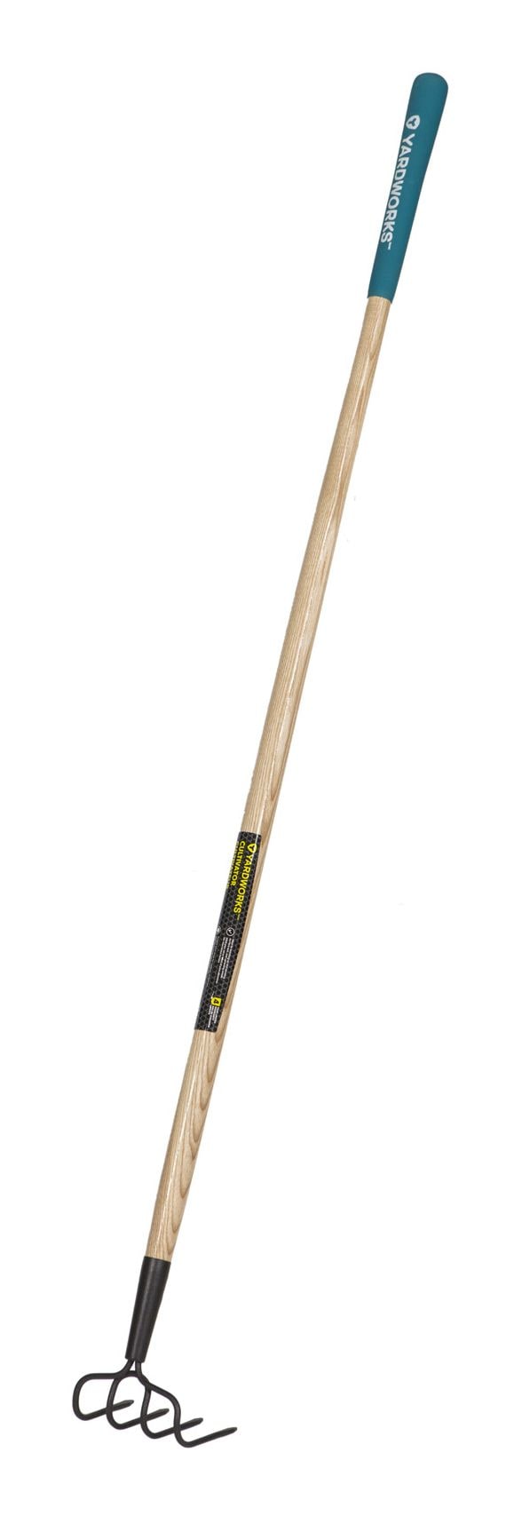 Steel 4-Tine Cultivator, 57-in Wooden Shaft S5Q8 - product image 2
