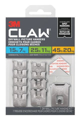 3M Claw DrywAll Picture Hangers Assorted Kit, 45-lb Capacity G2X0 - product image 1