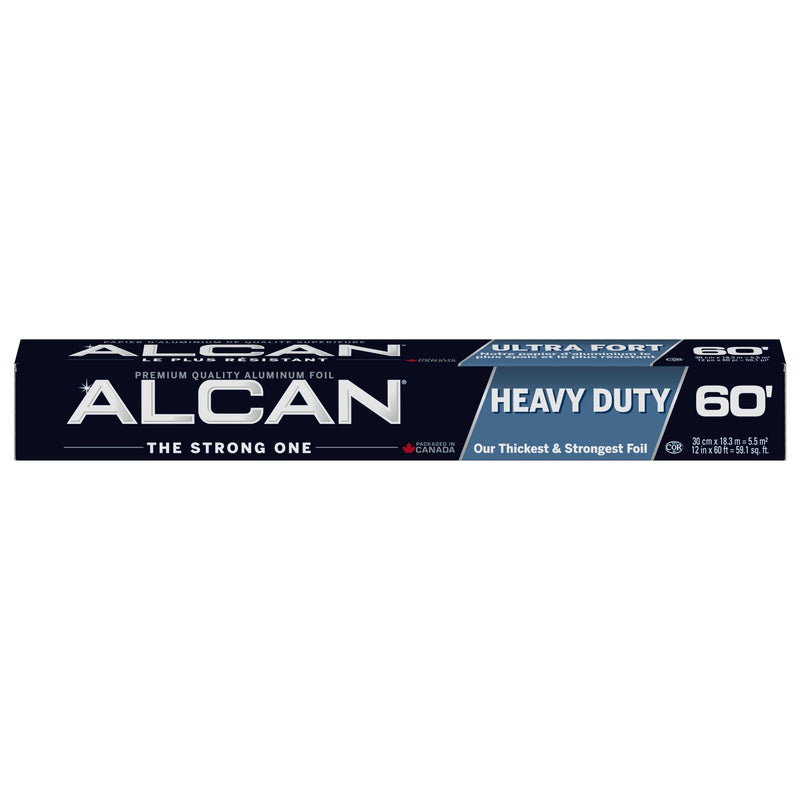 Heavy-Duty Aluminum Foil, 60-ft B9H6