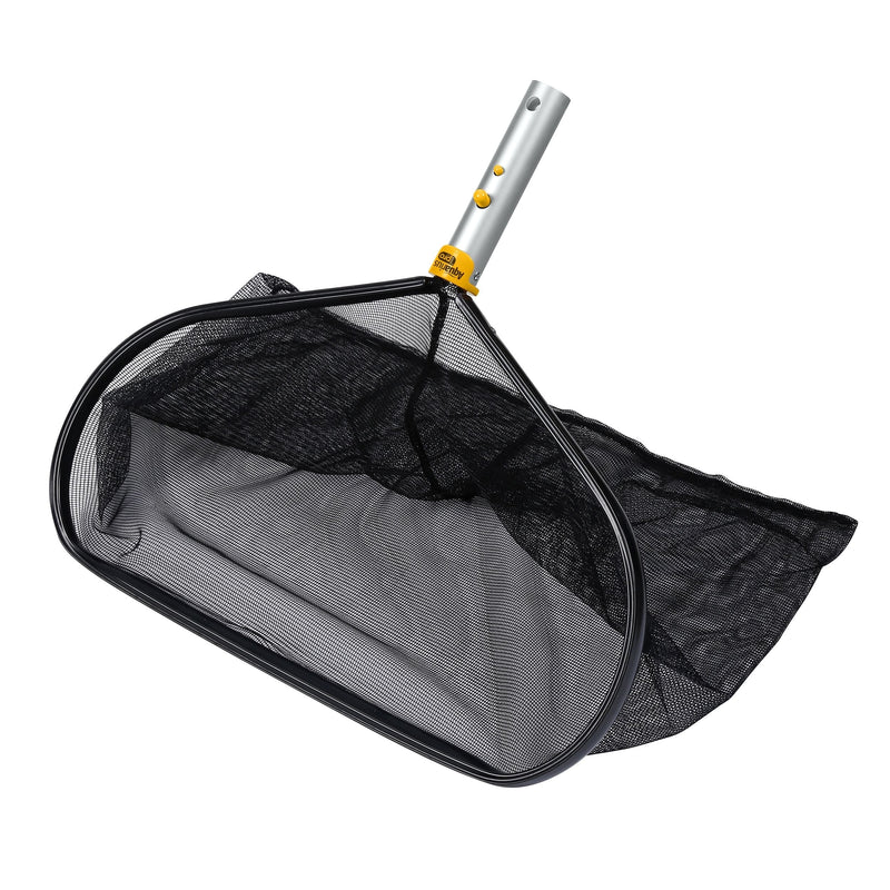 Deluxe Aluminum Swimming Pool Leaf Rake with Aluminum Handle S0Y3