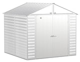 Select Galvanized Steel Storage Shed, Flute Grey, 8-ft x 8-ft M7V7 - product image 2