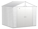 Select Galvanized Steel Storage Shed, Flute Grey, 8-ft x 8-ft M7V7 - product image 3
