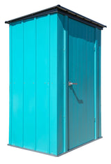 Spacemaker Patio Steel Storage Shed, Teal, 4-ft x 3-ft H7L2 - product image 2