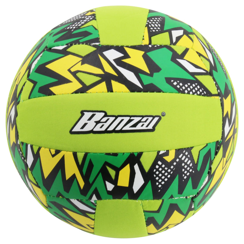 " Aqua Inflatable Wet or Dry Volley Ball Toy, Multi-Coloured, Ages 5+, for Beach/Pool Fun Activities Z5A5