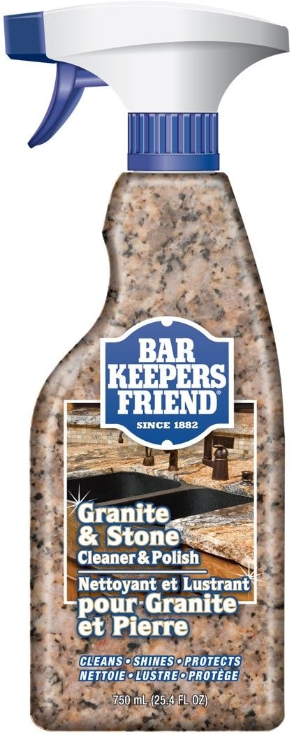 Bar Keepers Friend Granite/Stone Cleaner and Polish, 750-mL I9L8