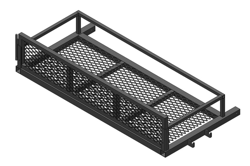 Black Bulldog Cargo Carrier add on to Mountain Lion Motorcycle Carrier I5N4