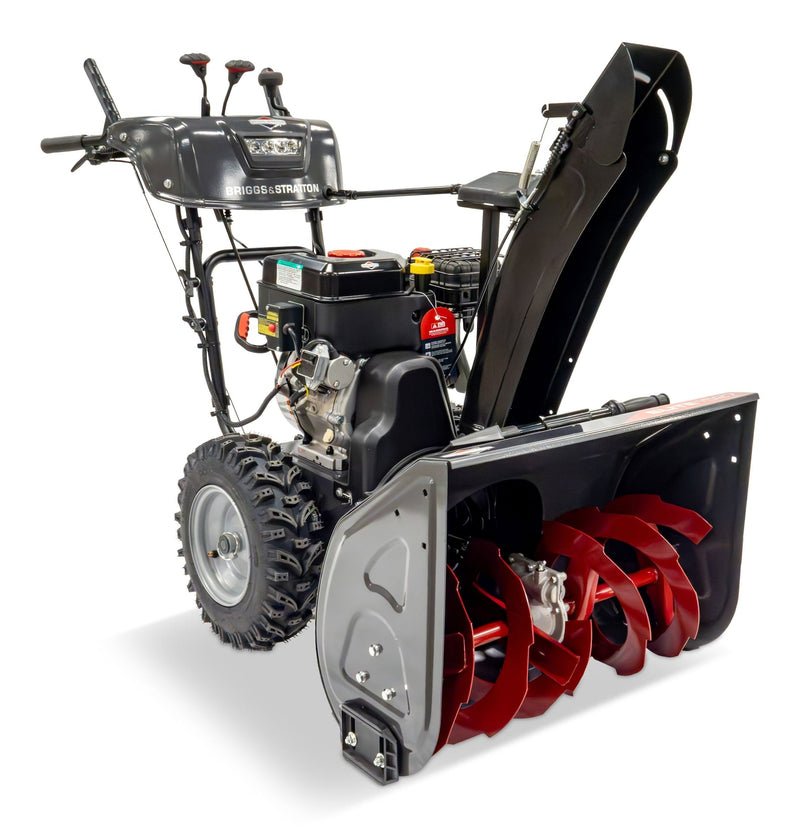 & Stratton 2-Stage Gas Snowblower with Electric Start, 306cc, 27-in M8C8