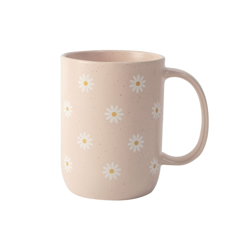 Daisy Stoneware Mug, 16-oz K9Q4
