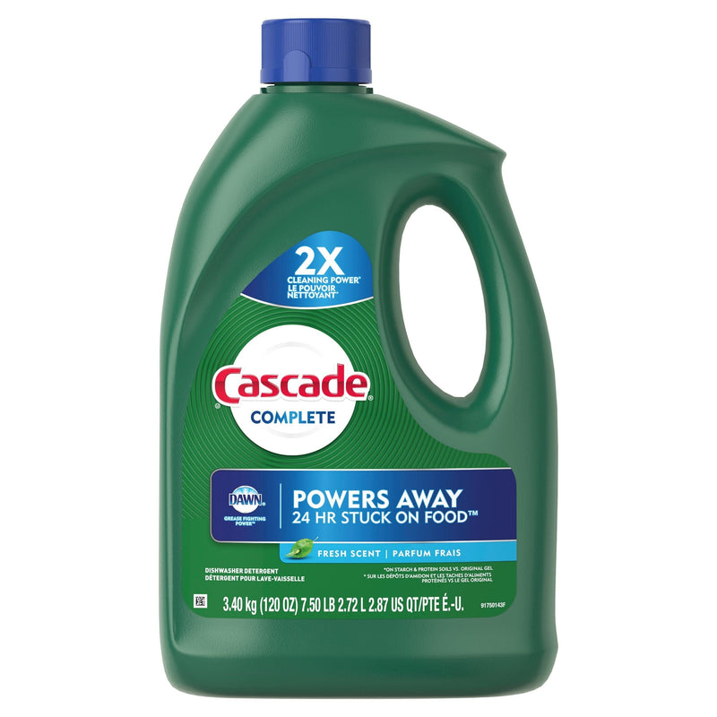 Complete Gel Dishwasher Detergent, 3.4-kg X9E4