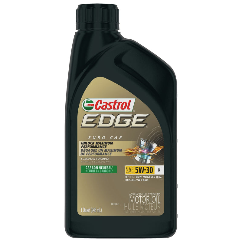 EDGE Euro K 5W30 Advanced Synthetic Engine/Motor Oil, 946-mL H7U8