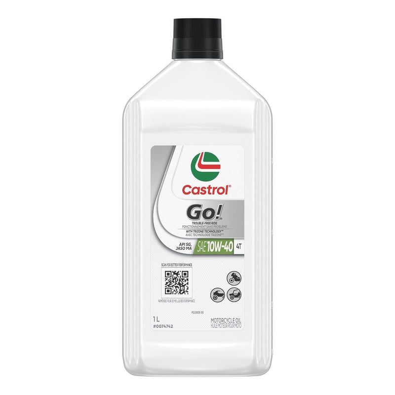 Go! 4-Stroke 4T Motorcycle Oil 10W40, 946-mL N8I0