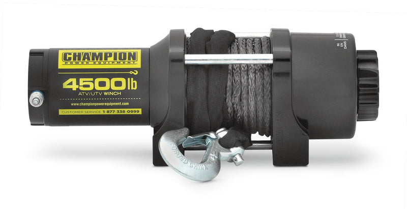 Power Equipment 14051 Synthetic Rope Winch Kit, 4,500-lb M5S9