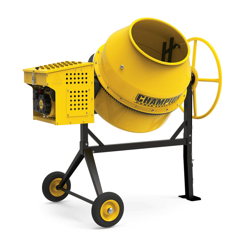 Power Equipment 201495 8.8-cu.ft 79cc Gas-Powered Heavy Duty Cement Mixer, 450-lb Capacity N9G1