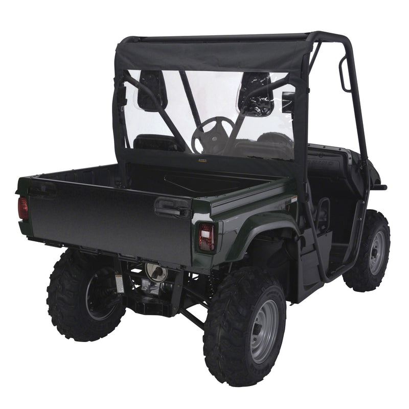 Classic Accessories 78657 QuadGear UTV Rear Windshield for Polaris Ranger, Black F9I0