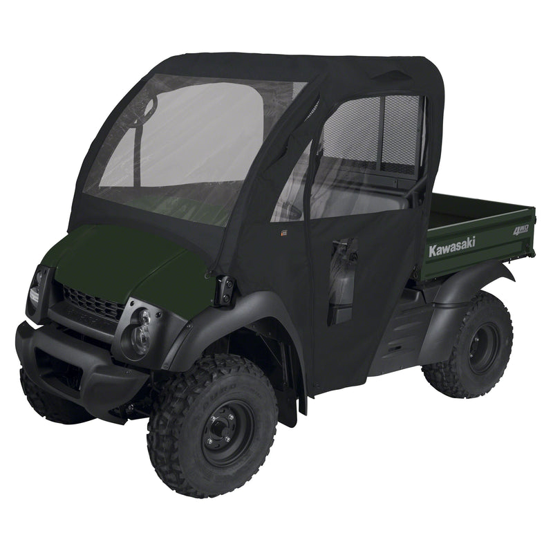 Classic Accessories QuadGear UTV Cab Enclosure, Fits Kawasaki Mule 600 & 610, Black Z0E0