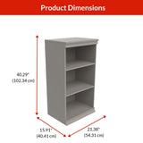 Modular Stackable Closet Storage Shelf Unit, Taupe B6T6 - product image 3
