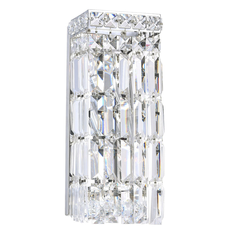 Lighting Colosseum Bathroom Sconce, Chrome F4Y1