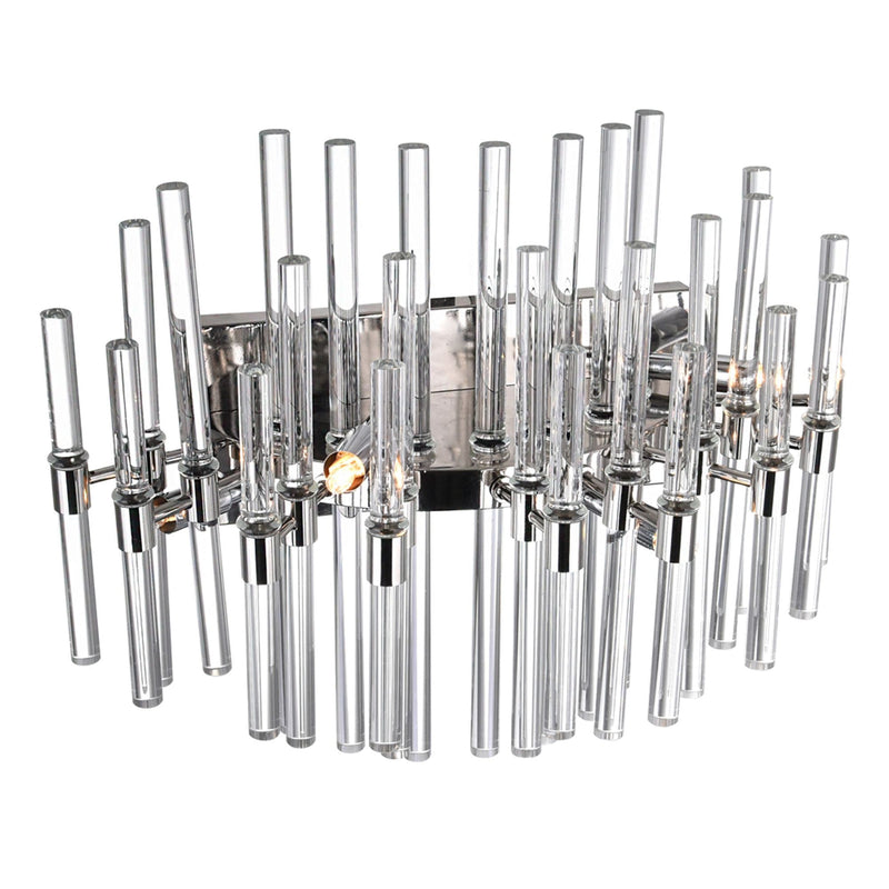 Lighting Miroir 4-Light Nickel Vanity Light P0D4