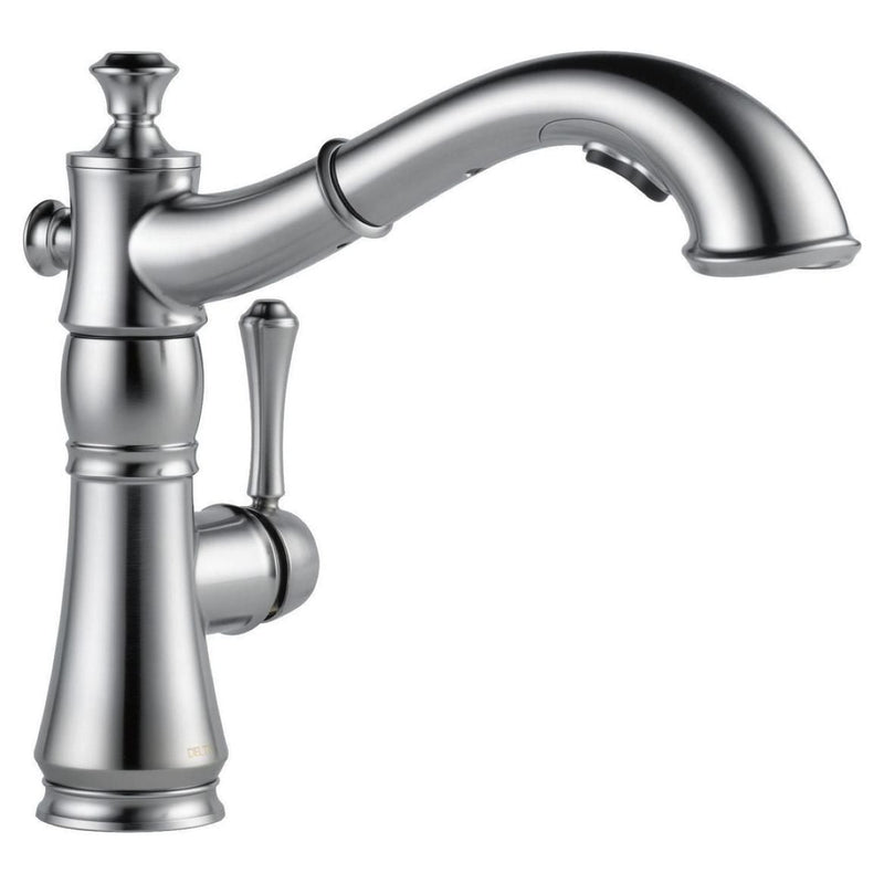 Cassidy Pullout Kitchen Faucet, Artic Stainless F3R1