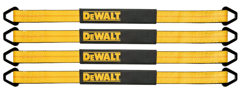 DXBC80005 Premium Axle Strap Kit, 12000-lb Break Strength, 4-pk E1M5
