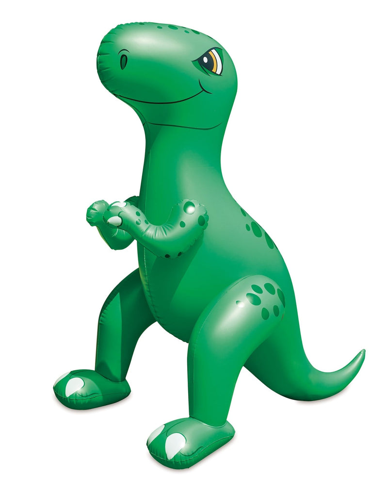 Giant Inflatable Water Sprinkler, Green, 7-ft, Ages 5+, for Beach/Pool Fun Activities J6L0