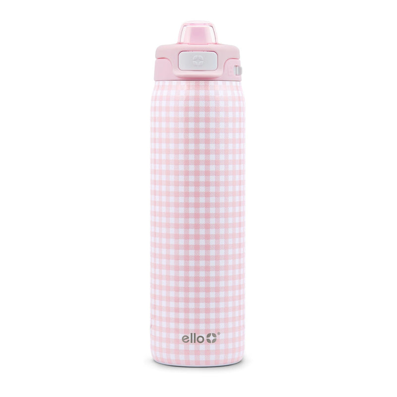 Pop & Fill Insulated Stainless Steel Kids' Water Bottle with Dual Sip & Chug Lid, Various Colours, 18-oz Y1B3