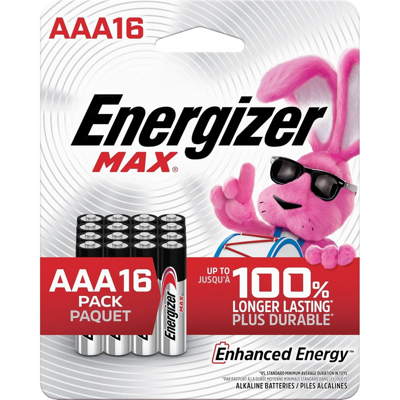 MAX AAA Alkaline Batteries, Long Lasting, All Purpose, 16-pk A7W1