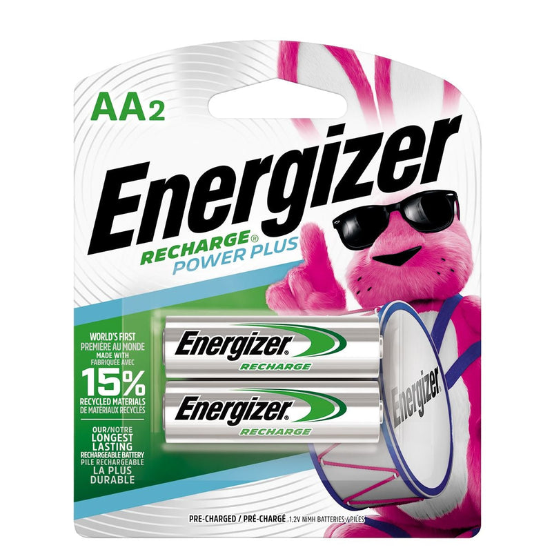 NH15BP-2 2-pk AA 2300 mAh NiMH Rechargeable Batteries, Pre-Charged, All Purpose Y2Y9