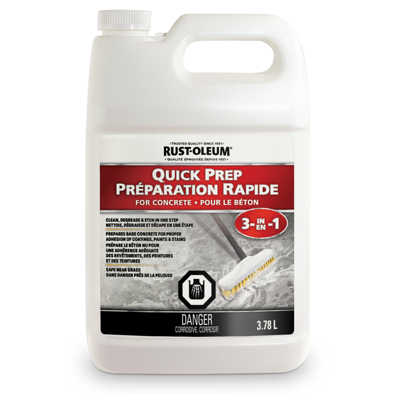 Fast Prep 3-in-1 Concrete Prep, 3.78-L F0G2