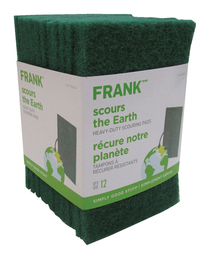 Heavy-Duty Scouring Pads / Scrub Sponges, 12-pk A8L7