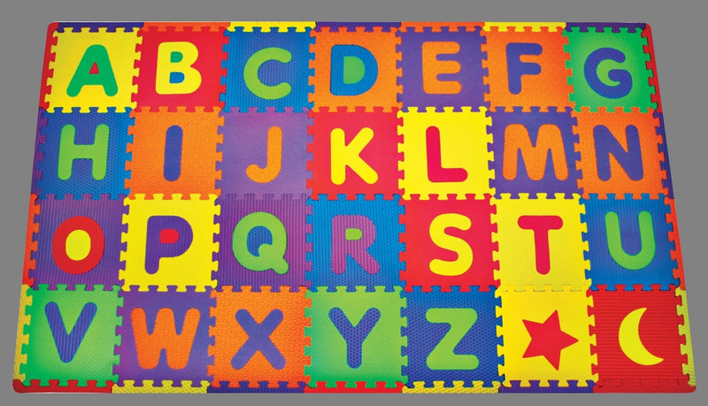Pop-Out Alphabet Play Floor Mat, 78-pc, 7 x 4-ft, Ages 2+ F5I0