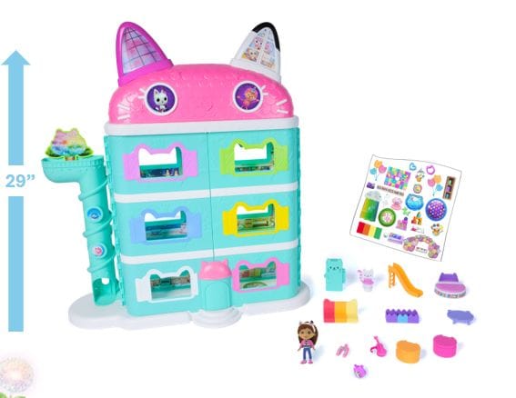 Dollhouse Meow-mazing Dollhouse X0E1
