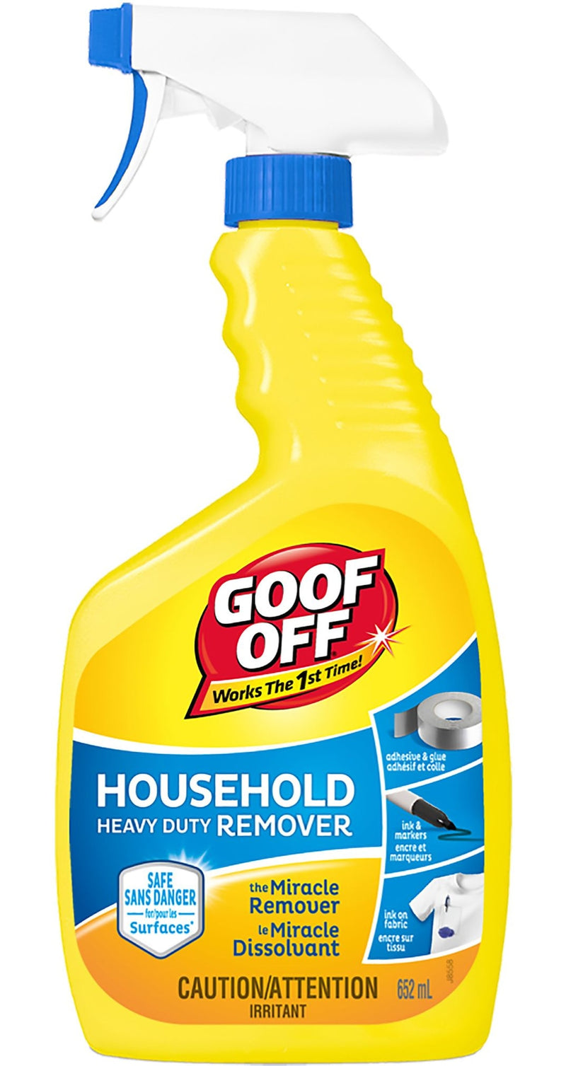 Off Household Heavy Duty Remover, Multi-Purpose Spot & Stain Spray Cleaner, 652-mL D4Y0