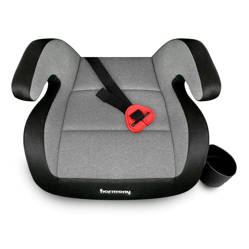 Journey Deluxe Backless Booster Car Seat, Heather Grey V9Q0