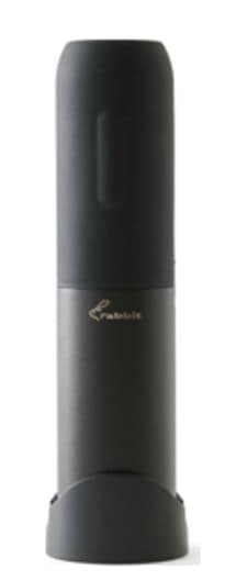 Compact Electric Corkscrew with Integrated Foil Cutter, Black F6F1
