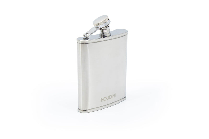 Leakproof Stainless Steel Pocket Flask, 6-oz R5L8