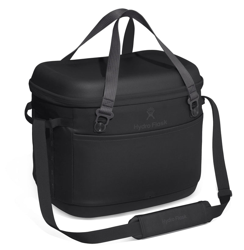 Carryout Compact Insulated Soft Cooler with Shoulder Strap, Black, 30 L Z2Y2