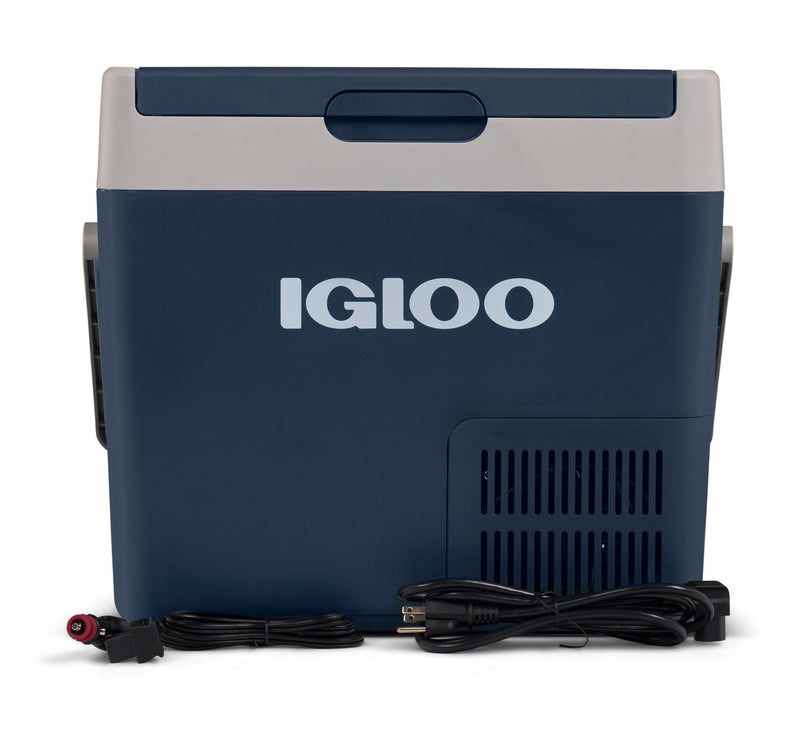 Electric Portable Cooler, Blue, 20 QT V6O0