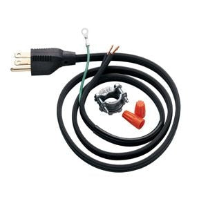Power Cord Assembly for Food Waste/Garbage Disposers, 3-ft S9T9