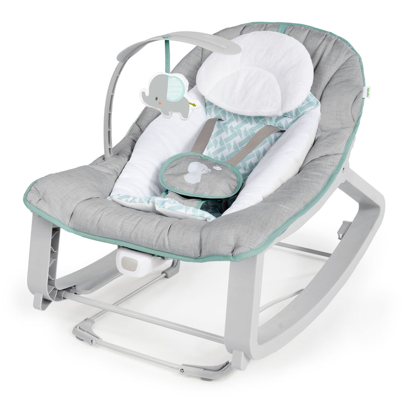 Cozy 3-in-1 Grow with Me Bounce & Rock Seat, Weaver, Ages 0m+ L7G7