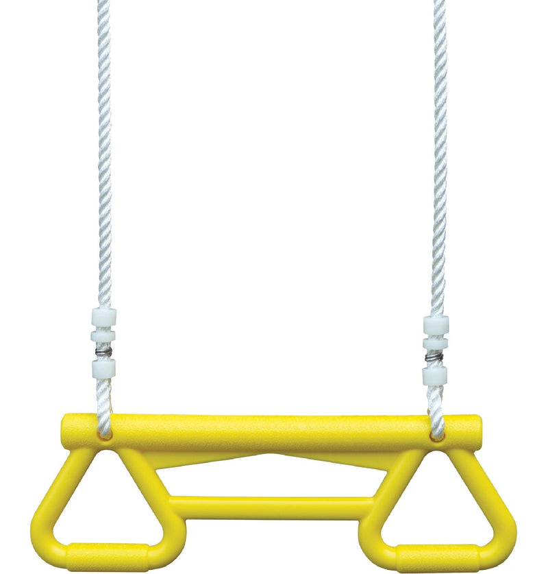 Outdoor Portable Acrobatic Hand Swing, Yellow, up to 110lbs, Ages 3-10 L4J3