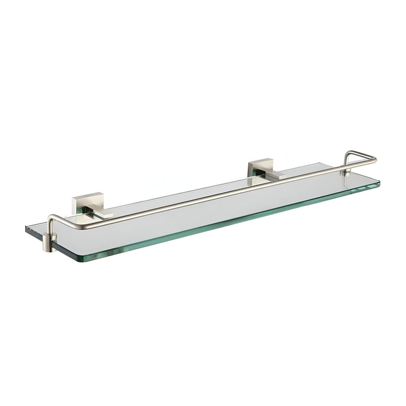 Bathroom Accessories Rust-Resistant Shelf with Railing X1H2
