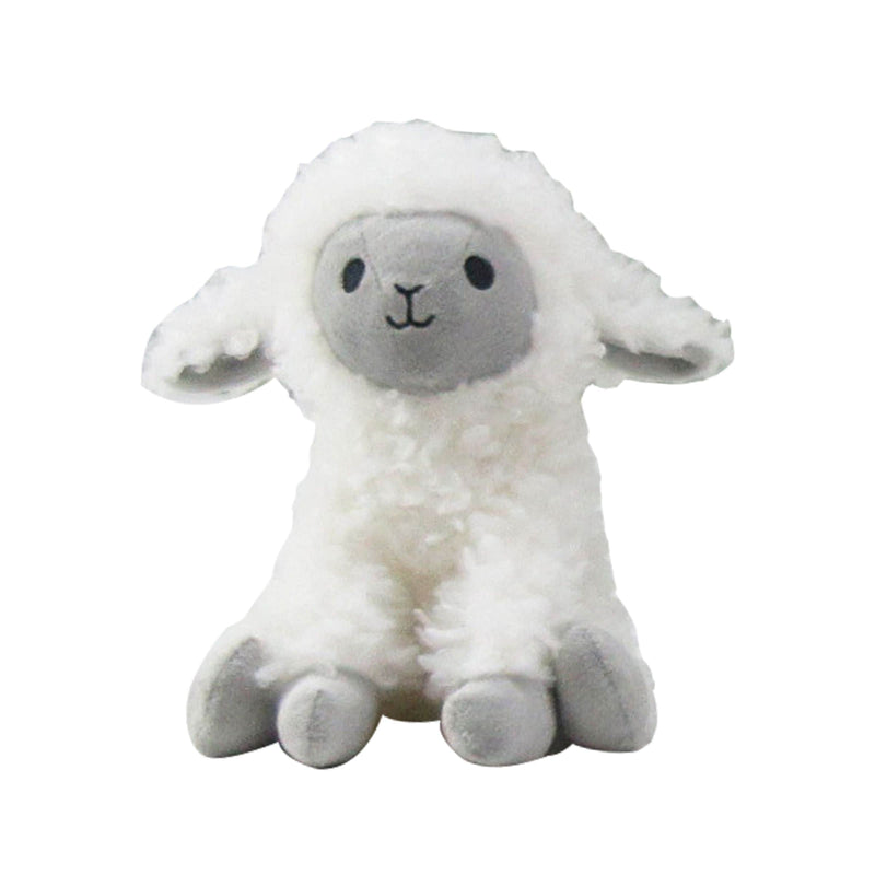 Plush Toy, White, 7-in, Ages 3+, for Eid/Spring C0Z7