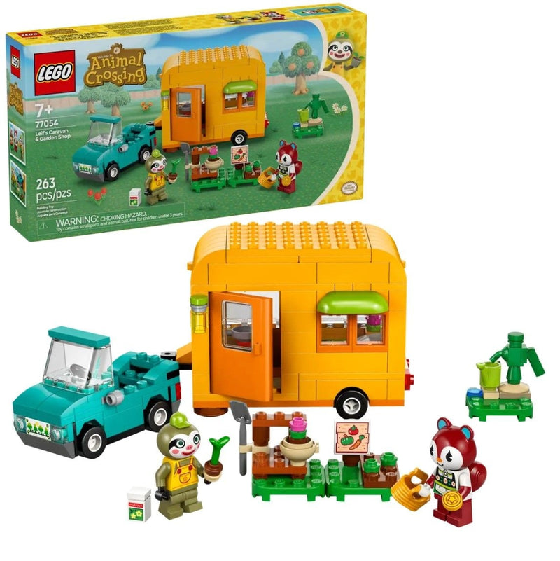 Animal Crossing Leif's Caravan & Garden Shop - 77054, 263-pcs, Ages 7+ X8W7