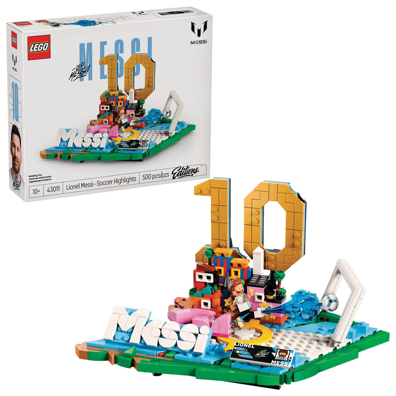 Editions Lionel Messi, Soccer Highlights - 43011, 500-pcs, Ages 10+ S8E8