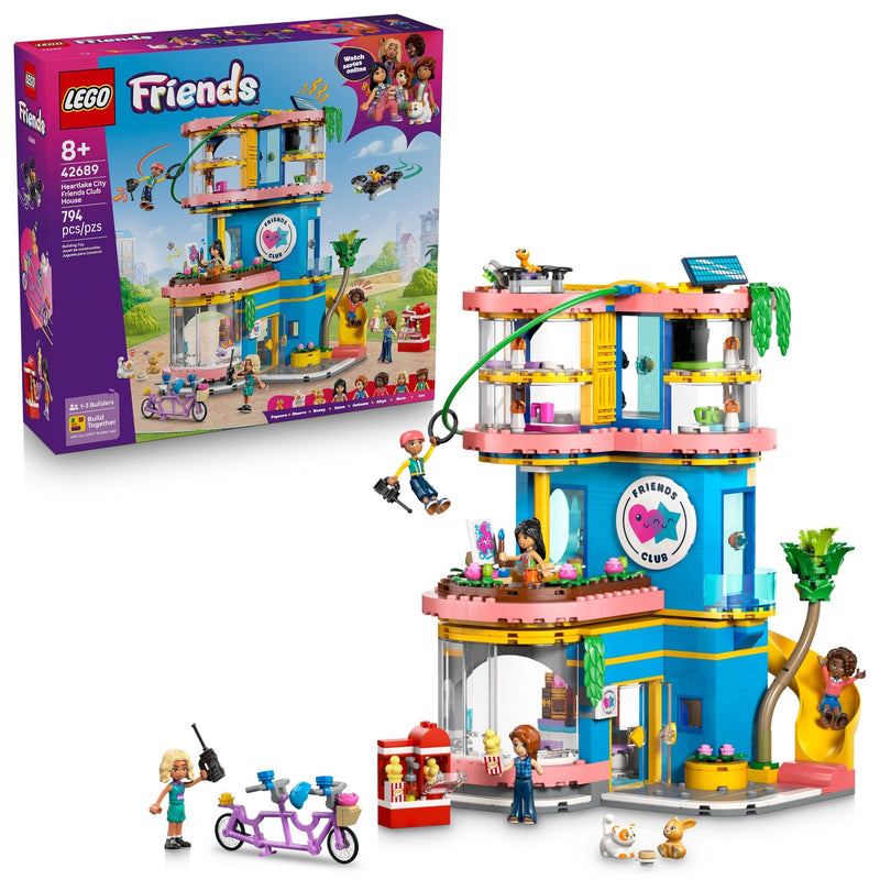 Friends Heartlake City Friends Club House Building Set - 42896, 794-pcs, Ages 8+ L6U8