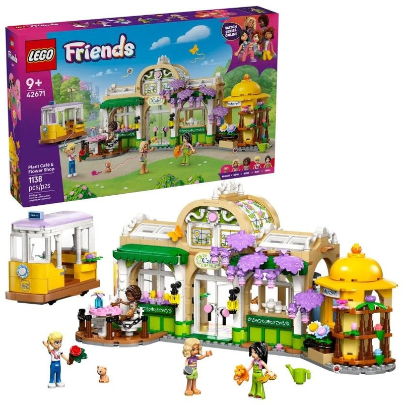 Friends Plant Café and Flower Shop - 42671, 1138-pcs, Ages 9+ A0W3